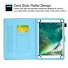 GSFY 7 Inch Universal Case, PU Leather Anti-Slip Stand Protective Wallet Cover for Kindle/Galaxy/Huawei/Lenovo/LG G Pad Other Around 7.0 Inch Tablet - Tidal Sea view 2