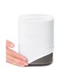 Soundskins Speaker Cover for Sonos Play 1 | 3D-Knitted Fabric Design | Acoustically Transparent, Durable Cover | Bright White | Sleek, Modern Speaker Protection view 2