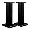 Feet Bookshelf Speaker Stands,1 Pair,Stands for Home-Cinema HiFi Bookshelf Box and Satellite Speakers Wood Speaker Stands (Color : Black, Size : 36 * 26 * 63cm) view 1