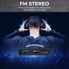 PRUNUS J-985 Mini AM/FM Stereo Radio - Portable, Battery Operated with Headphones, Clip & Lock Key; J-328 Mini Portable Pocket FM Walkman Radio with Recorder view 4