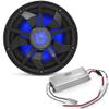 Clarion Marine Subwoofer Amplifier Bundle - 12" CM3013WL LED Sub Woofer and XC2110 Amplifier view 1