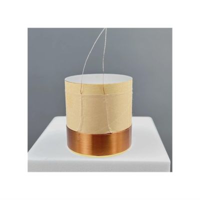MMLFX 2pcs 19.1/25.5/35.5/38.5/49.5/51.5/61/61.5/63.5mm Core Bass Voice Coil KSV Kapton Woofer Sound Drive Speaker Repair Parts (Color : 35.5mm)