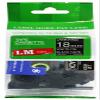 LM Tapes - Premium 3/4" (18mm) White on Black Compatible TZe P-Touch Tape for use with Brother PT-3600, PT3600 Label Maker Includes Tape Size/Color Guide. view 1
