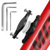 Air-tag Bike Mount Hidden Waterproof,Air-tag Case with Safety Screws,Air-Tag Bicycle Mount to Be Hidden Under Bottle Cages,Perfect Camouflage,with Complete Disassembly(Standard Waterproof 2 Pack) view 2