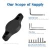 Air-tag Bike Mount Hidden Waterproof,Air-tag Case with Safety Screws,Air-Tag Bicycle Mount to Be Hidden Under Bottle Cages,Perfect Camouflage,with Complete Disassembly(Standard Waterproof 2 Pack) view 3