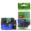 LM Tapes - Premium 1" (24mm) Black on Green Compatible TZe P-Touch Tape for use with Brother PT-7500, PT7500 Ptouch Label Printer Includes Tape Size/Color Guide. view 3