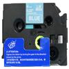 LM Tapes - Premium 1/4" (6mm) White on Blue Compatible TZe P-Touch Tape for use with Brother PT-9600, PT9600 Label Maker Includes Tape Size/Color Guide. view 2