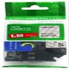 LM Tapes - Premium 1/4" (6mm) White on Clear Compatible TZe P-Touch Tape for use with Brother PT-9500PC, PT9500PC, PT9500, PT-9500 Label Maker Includes Tape Size/Color Guide. view 1