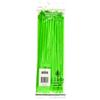 11 Inch Zip Ties, Neon Green, 100 Pack, 50 lbs. Break Strength, Standard-Duty Nylon Zip Ties, J. J. Keller & Associates, Inc. view 2