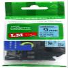 LM Tapes - Premium 3/8" (9mm) Black on Blue Compatible TZe P-Touch Tape for use with Brother PT-9500PC, PT9500PC, PT9500, PT-9500 Label Maker Includes Tape Size/Color Guide. view 1