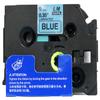 LM Tapes - Premium 3/8" (9mm) Black on Blue Compatible TZe P-Touch Tape for use with Brother PT-9500PC, PT9500PC, PT9500, PT-9500 Label Maker Includes Tape Size/Color Guide. view 2
