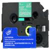 LM Tapes - Premium 1/4" (6mm) White on Green Compatible TZe P-Touch Tape for use with Brother PT-9400, PT9400 Label Maker Includes Tape Size/Color Guide. view 2