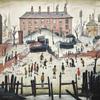 LAURENCE STEPHEN LOWRY : A CRICKET MATCH : Archival Quality Art Print view 1