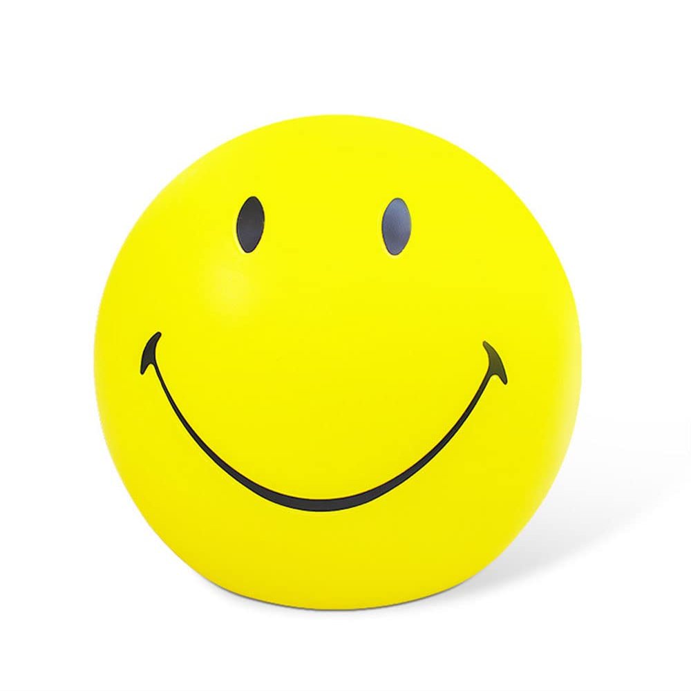 Somesino Night Light for Kids Smiley Face Lamp Light Birthday Gifts for Girls Boys Plastic Nightlight Portable Nursery USB Rechargeable Animal Night Lights for Baby Toddler Teen Bedrooms (15CM)