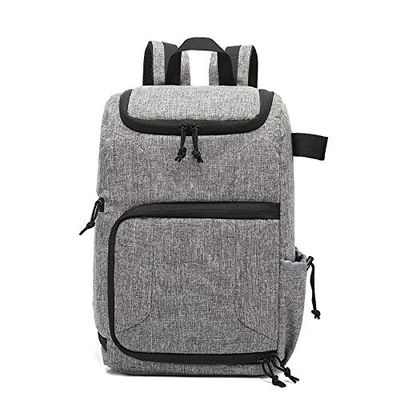winvin Large Camera Accessory Bag Shoulder Backpack Rucksack Outdoor Photography Suitable For Men/Women Photographer Hiking Traveling Grey