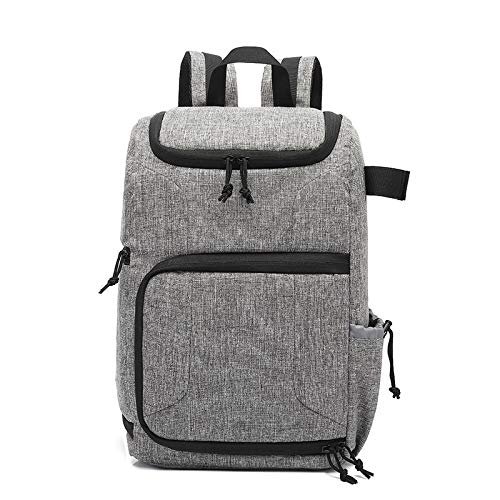 winvin Large Camera Accessory Bag Shoulder Backpack Rucksack Outdoor Photography Suitable For Men/Women Photographer Hiking Traveling Grey