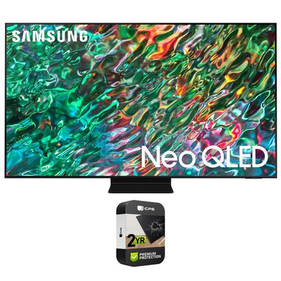 Samsung QN43QN90BAFXZA 43 inch Class Neo QLED 4K Smart TV Bundle with Premium 2 YR CPS Enhanced Protection Pack