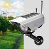 Allsor Dummy Camera, Easy Install Dummy Surveillance Security Camera Blinking LED for Parking Lots for Libraries view 4