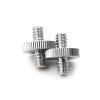 PENGFA Wshao Store 2PCS 1/4" 1/4" Male to 1/4" Male Threaded Screw Adapter Threaded Screw Photo Accessories view 2