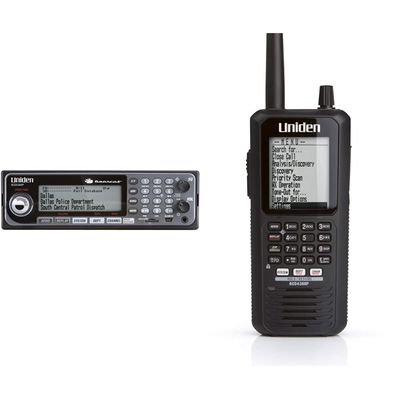 Uniden HomePatrol Series Scanners Bundle - BCD536HP Base/Mobile + BCD436HP Handheld Scanner