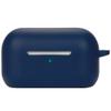 2 Pack DAYJOY Soft Silicone Protective Case Cover Compatible with 1More EVO Earbuds, Protective Skin Sleeve with Key Chain (Black+Blue) view 3