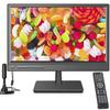 othoig 17 inch TV,Small HD Widescreen LED with Antenna,Digital ATSC Tuner-Free HD Local Channels,HDMI VGA USB Port,12 Volt Charger Cable/AC Power TV for Camping,Caravan and Kitchen view 1