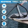 Trolling Motor Cable Sleeve, 60" L Black Neoprene Trolling Motor Sleeve Wire Cover Cable Wrap Organizer view 3