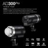 GODOX AD300 Pro AD300Pro Outdoor Flash for Canon Sony Nikon Fuji Olympus Panasonic Cameras,2.4G TTL HSS 1/ 8000s,320 Full Power Flashes view 2