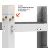 AAAwave The Sluice V.2 12 GPU Mining Rig Frame and 4 pcs of Stacking Brackets (White) view 2