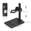 Microscope Accessories Kit 1000X Magnification USB Digital Microscope with 8-LED Light Microscope Slides (Color : Microscope) view 2