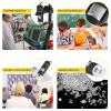 Microscope Accessories Kit 1000X Magnification USB Digital Microscope with 8-LED Light Microscope Slides (Color : Microscope) view 3
