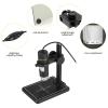 Microscope Accessories Kit 1000X Magnification USB Digital Microscope with 8-LED Light Microscope Slides (Color : Microscope) view 4