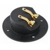BlueMart 3" Round 2-Way Binding Post Screw Cup Connector Speaker Box Terminal Cup (Black - 2pcs) view 3
