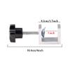 TKGKHK 4 Pack Heavy Duty Aluminum 1 Inch Tiger Clamp Woodworking Clamp Desktop Mount Holder Stand Base Stand Mounting Accessory Woodworking Welding and Construction view 2