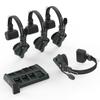 Hollyland Solidcom C1 4-Person Wireless Headset 1000ft Full Duplex Self-contained Wireless Intercom System with No Beltpack or Base Station view 1