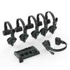 Hollyland Solidcom C1 6-Person Wireless Headset 1000ft Full Duplex Self-contained Wireless Intercom System with No Beltpack or Base Station view 1