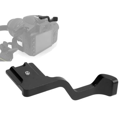 VBESTLIFE Camera Thumb Grip, Aluminum Alloy Hot Shoe Thumb Up Rest Hand Grip Replacement for (Black)
