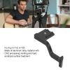 VBESTLIFE Camera Thumb Grip, Aluminum Alloy Hot Shoe Thumb Up Rest Hand Grip Replacement for (Black) view 3