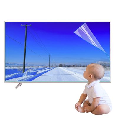 JFGH TV Screen Protectors Anti-Glare Film for 50-58 Inches TV, Block Harmful Blue Light, Anti Scratch Anti-Radiation Filter Out UV, Reduce Eye Fatigue / 55in 1221x689mm