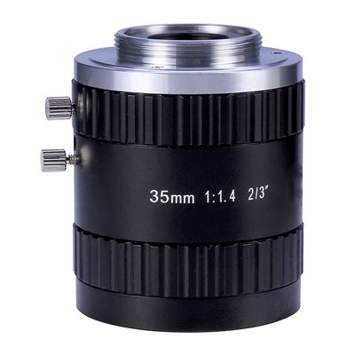 FA 35mm 2/3" Fixed Focal Lens Machine Vision Industrial Camera C-Mount Lens