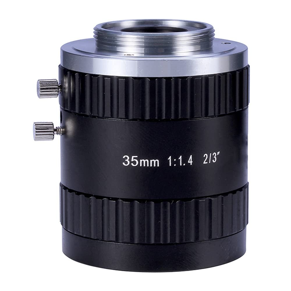 FA 35mm 2/3" Fixed Focal Lens Machine Vision Industrial Camera C-Mount Lens