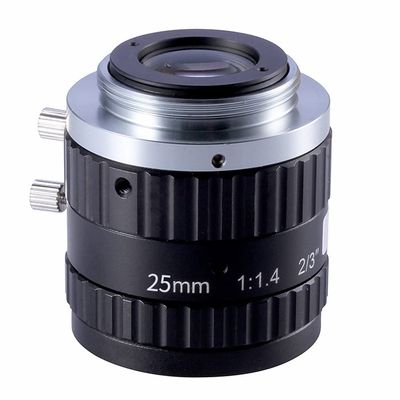 FA 25mm 2/3" Fixed Focal Lens Machine Vision Industrial Camera C-Mount Lens