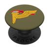 US Army Pathfinder Badge - OD Green PopSockets Adhesive PopGrip view 1