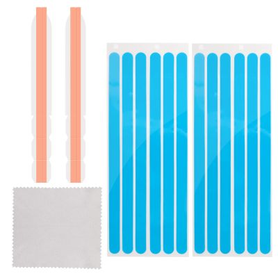 Aniboow Privacy Filter Adhesive Strips and Plastic Slide Mount Holder Tabs for Computer Monitors or Laptops - Replacement Kits