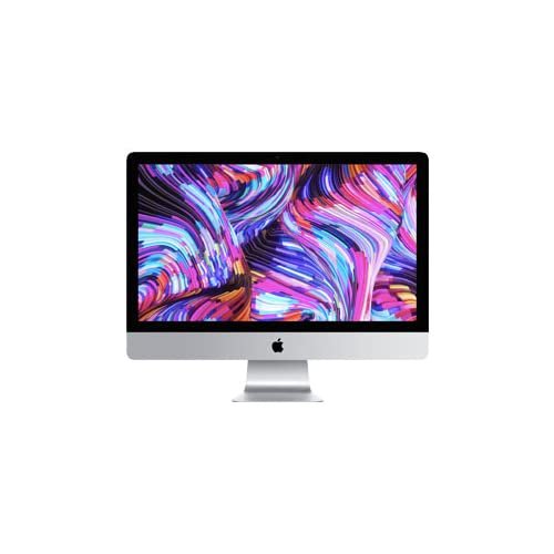 2019 Apple iMac with 3 GHz Core i5 (27 inch Retina 5K, 8GB RAM, 512GB SSD) Silver (Renewed)