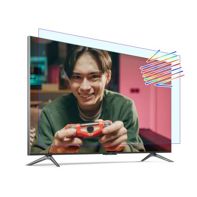 TYRHMY Relieve Eye Strain Sleep Better 42 Inch Shield Blue Light/Anti-Glare LCD TV Screen Protector Matte Frosted Film Take Care of Your Eyesight Easy to Install,42 Inch TV Narrow