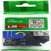 LM Tapes - Premium 1/4" (6mm) Black on Clear Compatible TZe P-Touch Tape for use with Brother PT-P910BT, PTP910BT, PT-P910, PTP910 Cube Label Maker Includes Tape Size/Color Guide. view 1