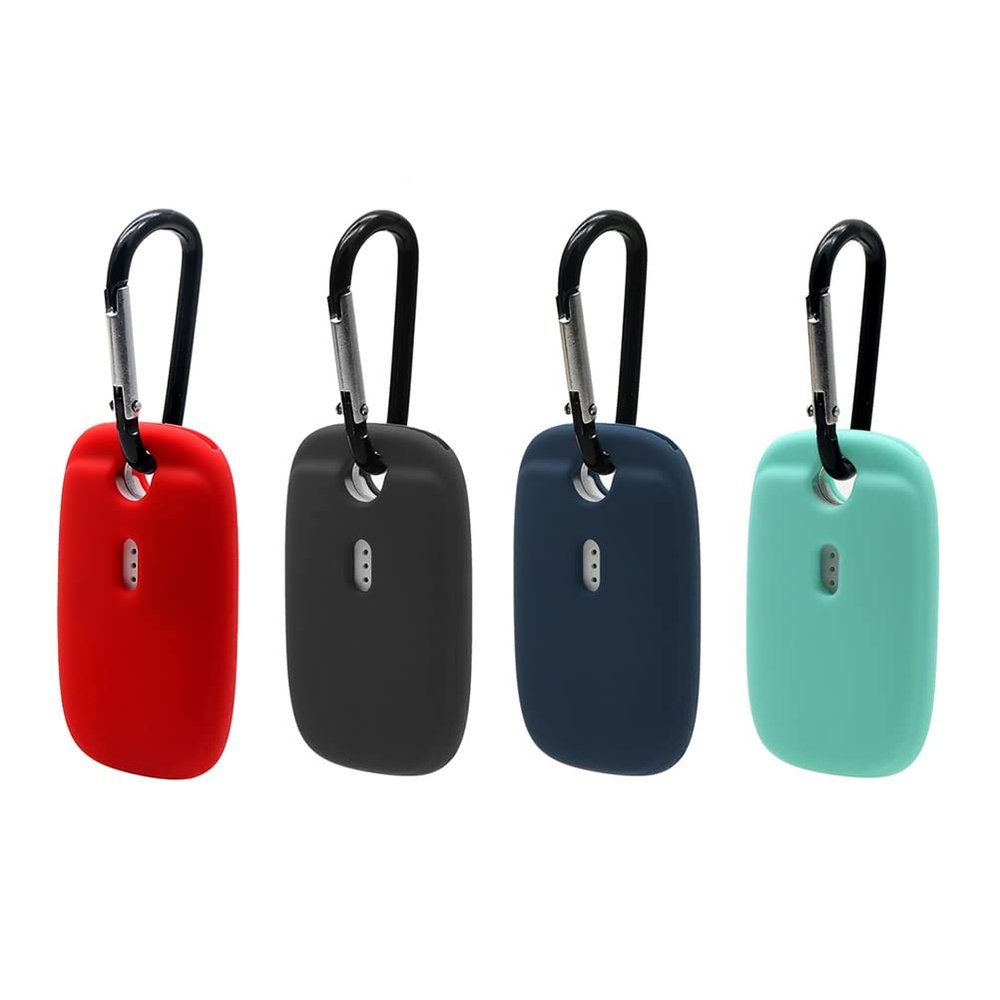 Hemobllo 4pcs Silicone Protective Sleeves for Tile Pro -Scratch Covers for Keys Bags Pet Collars and Luggage