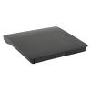 Hilitand External DVD Drive, Portable USB3.0 CD DVD Drive CD ROM Rewriter Laptop Optical Drive Enclosure Compatible with for Linux OS X Desktop PC(Black) view 1