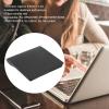 Hilitand External DVD Drive, Portable USB3.0 CD DVD Drive CD ROM Rewriter Laptop Optical Drive Enclosure Compatible with for Linux OS X Desktop PC(Black) view 3
